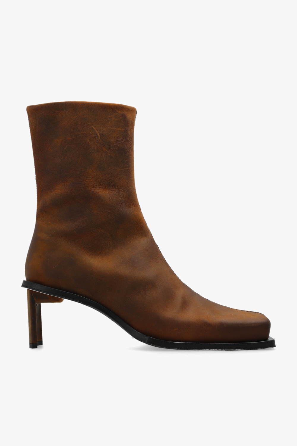 SchaferandweinerShops Japan - Brown 'Brenda' heeled ankle SchaferandweinerShops Japan - Brown 'Brenda' heeled ankle